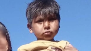 Ballesteros. Piden ayuda para encontrar a Lian Gael Flores Soraire, de 3 años. (MPF)