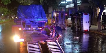 El desastre en el centro de la ciudad de Córdoba.