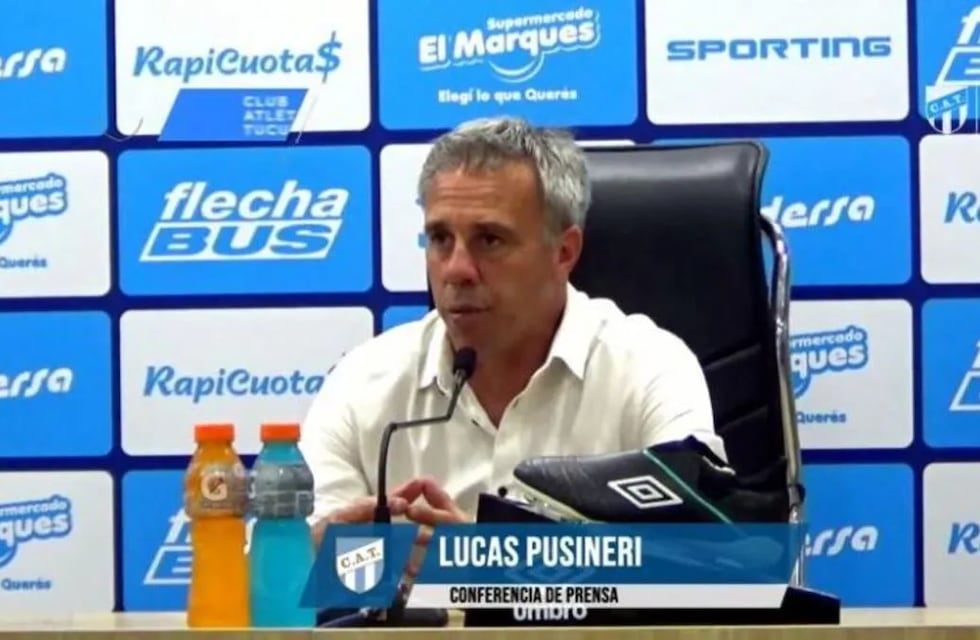 Lucas Pusineri: “Eso es lo que queremos lograr, que el equipo pueda competir y ser feliz”