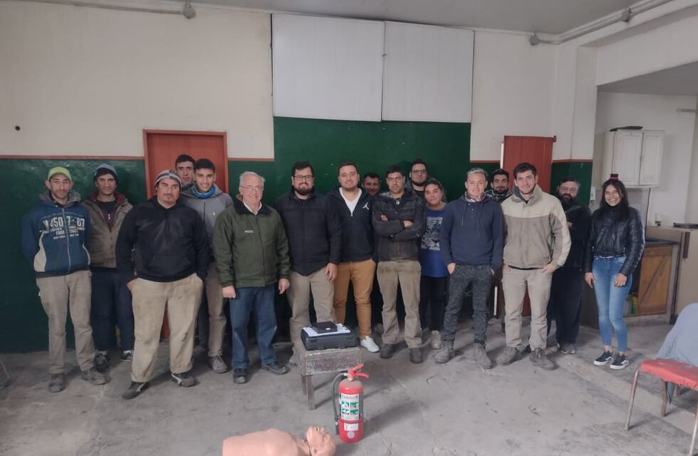 Capacitación para empleados de la Planta de Separación de Residuos de Bellocq