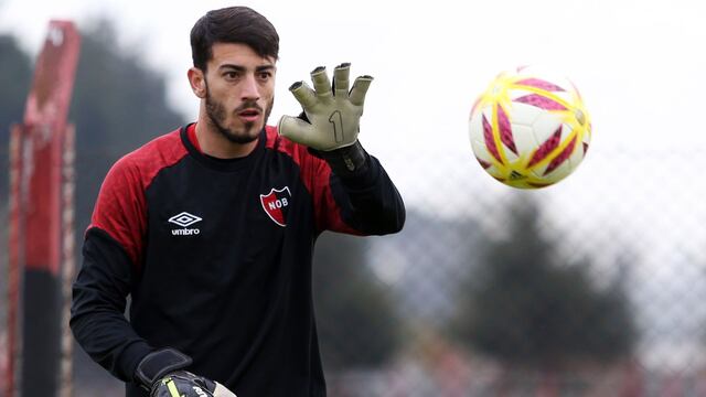 Ramiro Macagno volvería al arco de Newell's luego de nueve meses, en lugar de Alan Aguerre. (@Newells)