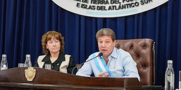Apertura 42° de la Legislatura Provincial TDF.