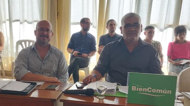 Daniel Medina y Lisandro Delle Donne, concejales Bien Común.
