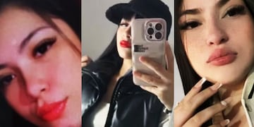 Brenda del Castillo (20), Morena Verdi (21) y Lara Morena Gutiérrez (15), las víctimas del triple crimen.