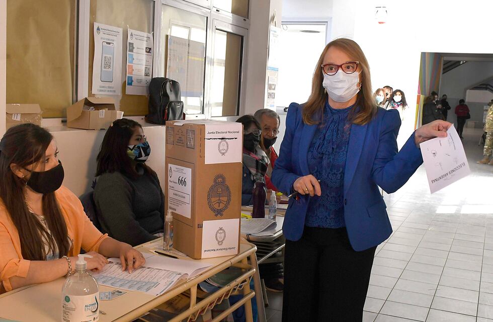 Elecciones 2021: Alicia Kirchner votó en Río Gallegos
