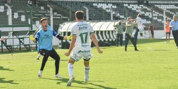 Sarmiento de Junín venció a Defensores de Belgrano y quedó como único puntero de la Zona B del torneo de transición de la Primera B Nacional