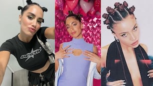“Bantú knots” el famoso peinado de los 90´que eligen las famosas