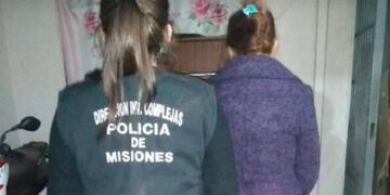 Una mujer resultó detenida por presunto encubrimiento en Posadas.
