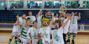 Los jugadores sanjuaninos, Gonzalo "Nolo" Romero y Matías Platero se consagraron campeones de la Liga Europea jugando para el Sporting CP.