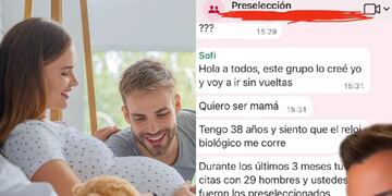 Chat de WhatsApp.