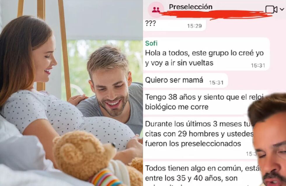 Tiene 38 años, quiere ser madre y creó un grupo de WhatsApp para conseguir padre: “El reloj biológico me corre”