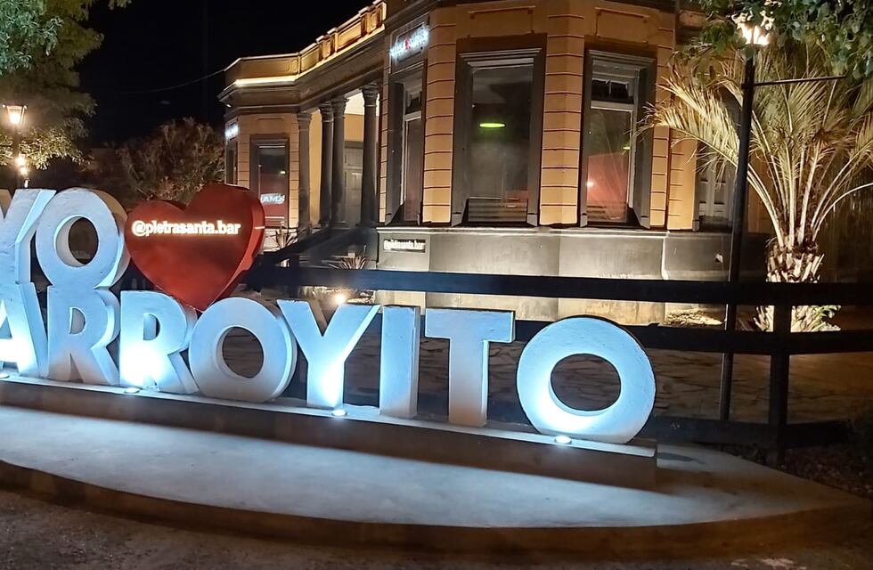 Nace “Yo amo Arroyito” un nuevo ícono en el paisaje de nuestra ciudad