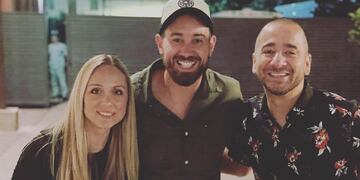 Los españoles de SN Challenge en Córdoba con Camilo Nicolás. (Instagram)