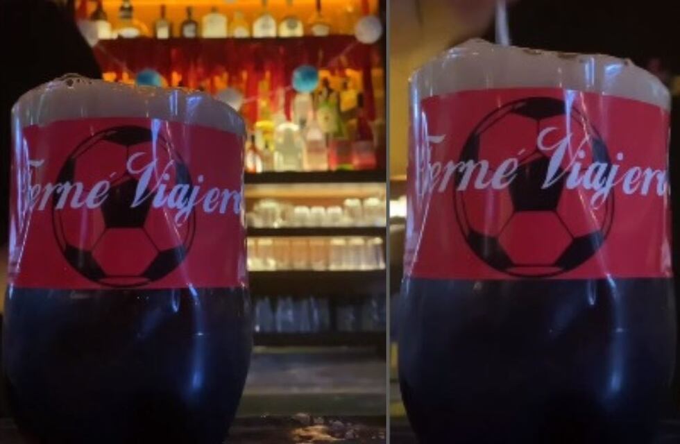 Viral: fue a comer a Palermo, pidió un “Fernet viajero” y se lo sirvieron en una botella cortada
