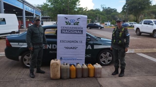 Puerto Iguazú: frustran contrabando de varias mercaderías.