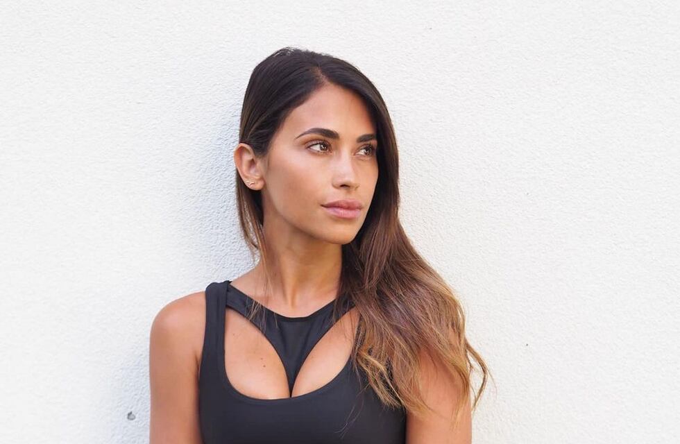 Antonela Roccuzzo estrenó outfit en Instagram para ir al gimnasio
