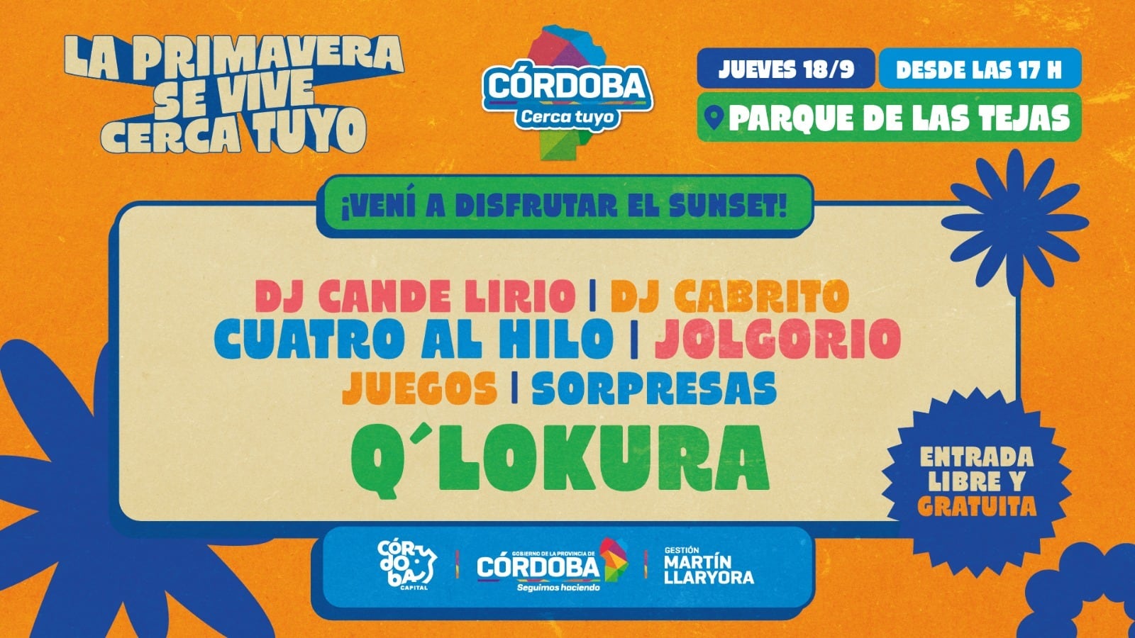 Primavera cerca tuyo llega a Córdoba.