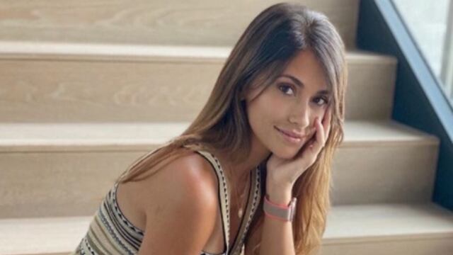 Antonela Rocuzzo publicó una tierna foto de sus hijos en las redes sociales.