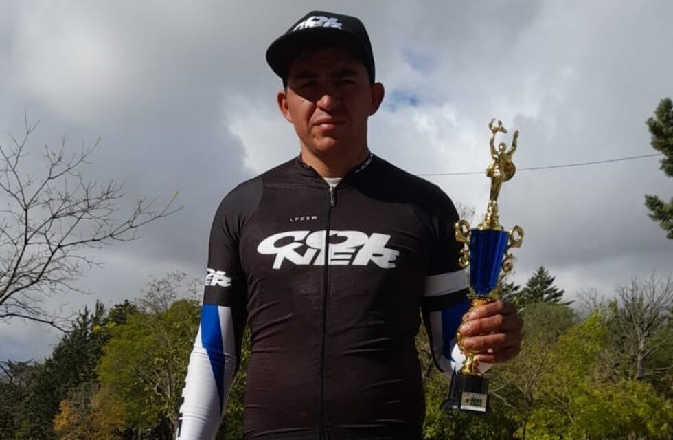 Matías Pollio se destacó en la Rural Bike de Coronel Dorrego