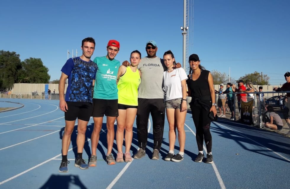Deportistas sanrafaelinos en lo más alto del atletismo nacional