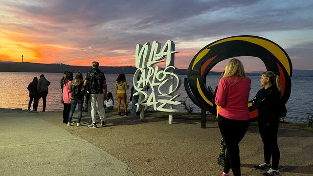 Turismo fin de semana largo en Carlos Paz. (La Voz)
