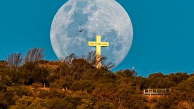 La Super Luna en Carlos Paz