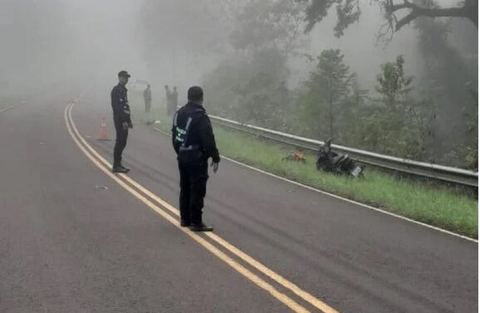 Motociclista herido tras chocar contra un animal en Montón Grande