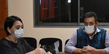 Reunión entre la Subsecretaría de Tierras y el Ejecutivo Municipal.