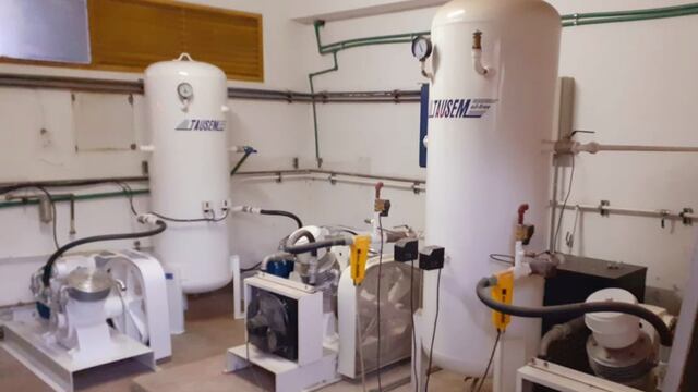 El Centro de salud reemplazó su planta de aspiración de secreciones