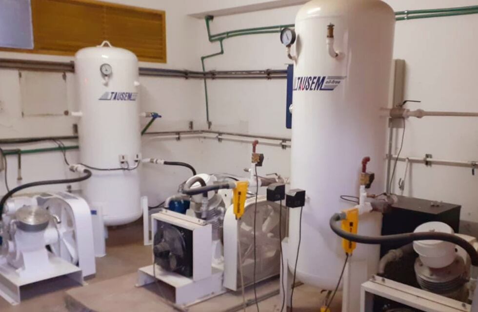 El Centro de salud reemplazó su planta de aspiración de secreciones