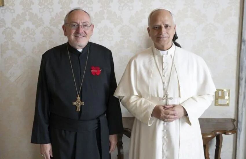 El obispo de Gualeguaychú fue recibido por el Papa León XIV