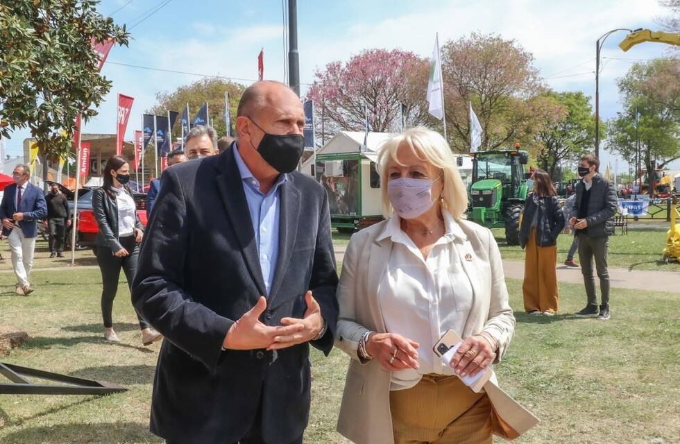 La Provincia, CRA y la Sociedad Rural bregaron por el trabajo en conjunto en el acto oficial de la Muestra