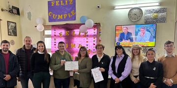 Concejales de Rafaela visitaron el Hogar "Magdalena de Lorenzi"