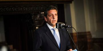 Sergio Massa. (Foto Federico Lopez Claro)