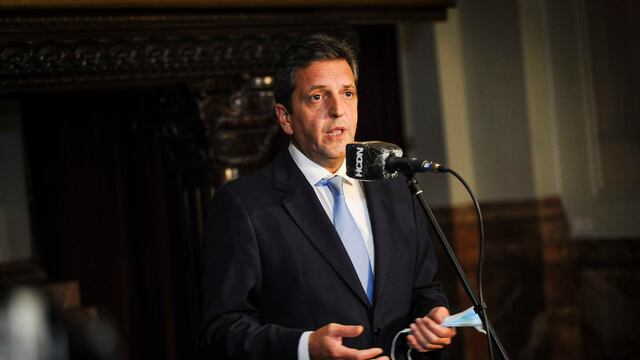 Sergio Massa. (Foto Federico Lopez Claro)