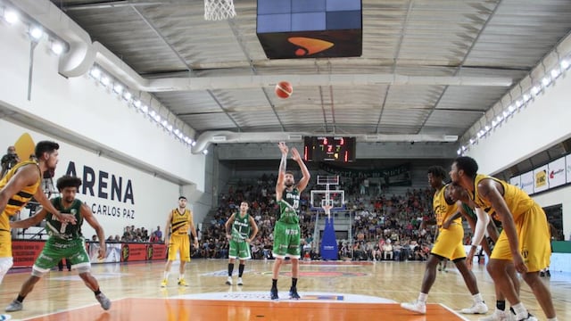 Aprobado. El estadio Arena de Carlos Paz es la opción más certera para la "burbuja" de la Liga. (Santiago Berioli / La Voz)