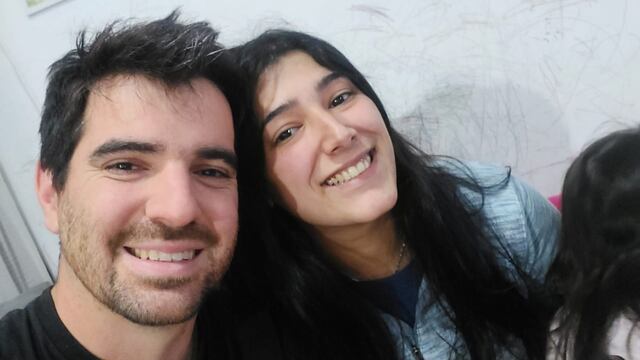 Indiana La Rocca publicó una foto junto a su esposo después del asesinato en barrio Arroyito.