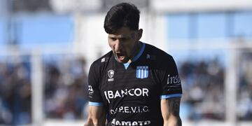 Racing contó con su goleador, Alan Murialdo, para un resultado categórico del puntero (Ramiro Pereyra / La Voz).