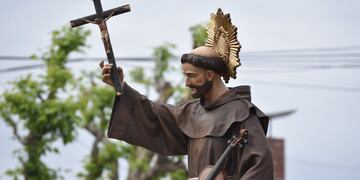 San Francisco Solano, patrono del folklore argentino.