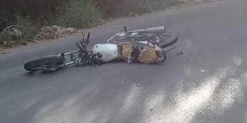 El accidente ocurrió en el departamento Rivadavia.