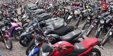 Rematarán 70 motocicletas en Córdoba.