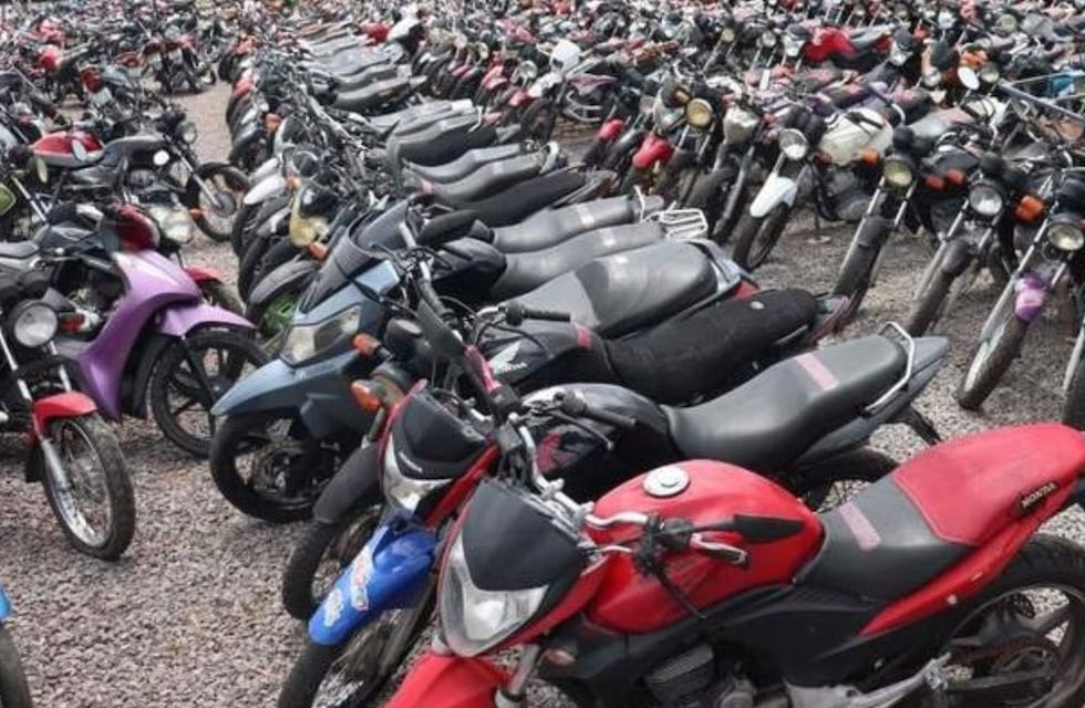 Mostraron las motos que rematarán desde 50 mil pesos en Córdoba: dónde será la subasta
