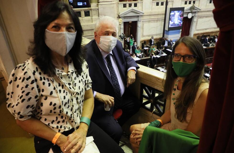 Aborto: Ginés González García, Elizabeth Gómez Alcorta, Sabina Frederic y Vilma Ibarra asisten a la sesión de Diputados