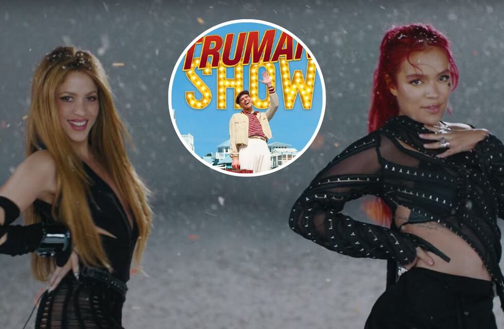 Karol G y Shakira: todas las referencias en su video TQG a la película “The Truman Show”
