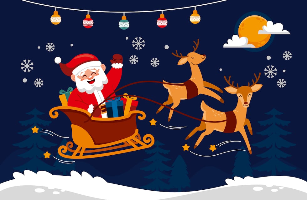 Navidad 2025: cómo seguir en vivo el recorrido de Papá Noel y saber donde está