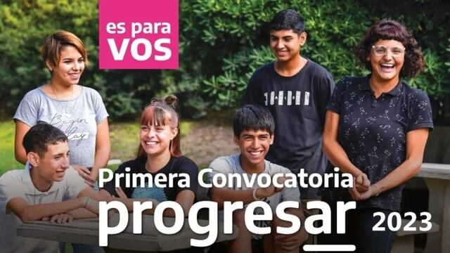 Convocatoria al Programa Progresar 2023
