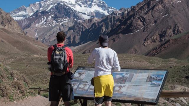 Se reabre el acceso al Parque Aconcagua luego de un temporal climático.