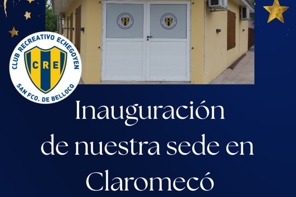 Inauguración sede de Echegoyen en Claromecó