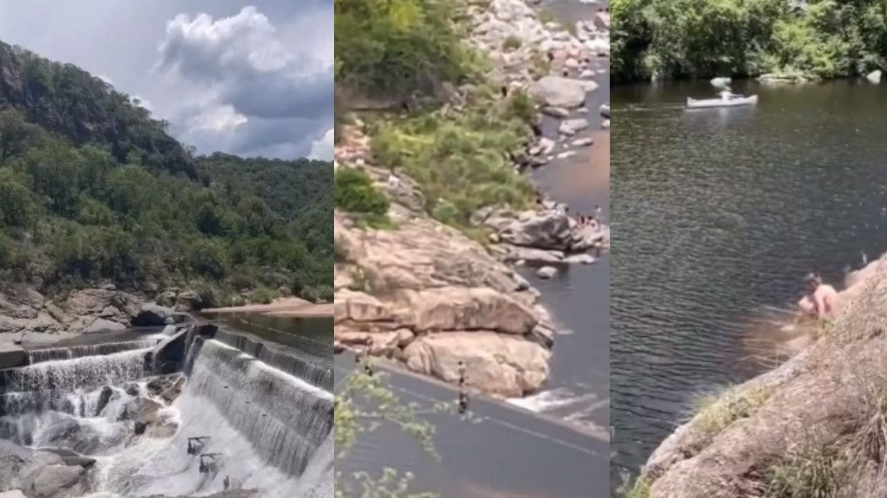 La peligrosa práctica de turistas porteños en un río de Córdoba: “Arriesgué la vida de mis amigos y la mía”