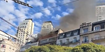 Incendio en Palermo